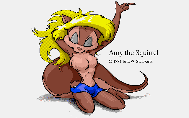 16:10 1991 3_toes 4_fingers amy_squirrel anthro artist_name barefoot blonde_hair blue_clothing breasts brown_body brown_fur brown_nose character_name clothed clothing countershade_tail countershade_torso countershading digital_media_(artwork) dithering eric_schwartz eyes_closed eyeshadow featureless_breasts feet female fingers fur grey_eyeshadow hair kneeling makeup mammal plantigrade rodent sciurid simple_background solo tan_body tan_fur toes topless tree_squirrel white_background widescreen