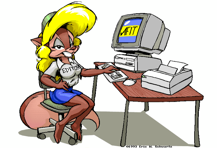 1993 3_toes 4_fingers aliasing amiga_(computer) amiga_family amy_squirrel anthro artist_name barefoot blonde_hair blue_clothing bottomwear brown_body brown_fur brown_nose clothed clothing commodore_international computer computer_keyboard computer_mouse countershade_face countershade_tail countershading crt desk digital_media_(artwork) dithering english_text eric_schwartz eyeshadow feet female fingers fully_clothed fur furniture grey_eyeshadow hair hat headgear headwear keyboard makeup mammal monitor plantigrade rodent sciurid shirt simple_background sitting skirt smile solo table tan_body tan_fur text toes topwear tree_squirrel white_background white_clothing