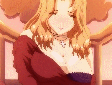 animated animated_gif arimiya_chisato ass blonde_hair blush breasts brown_hair cameltoe cleavage cross cunnilingus hand_on_head jewelry jokei_kazoku kasai_emiri large_breasts long_hair lowres maid multiple_girls necklace oral panties short_twintails thighhighs twintails underwear upskirt yuri