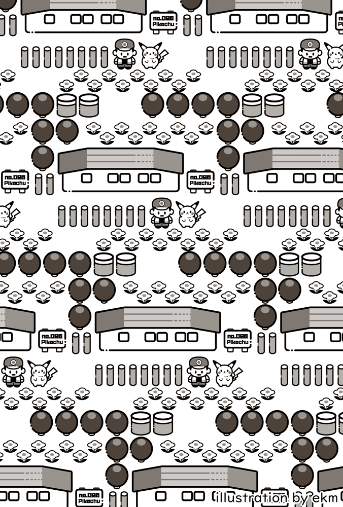 ._. 1boy :&lt; artist_name baseball_cap blush_stickers character_name chibi closed_mouth commentary_request ekm english_text expressionless fence flower greyscale hat house monochrome multiple_views partial_commentary pikachu pokedex_number pokemon pokemon_(creature) pokemon_(game) pokemon_rgby red_(pokemon) shirt shorts sign straight-on tree vest watermark window
