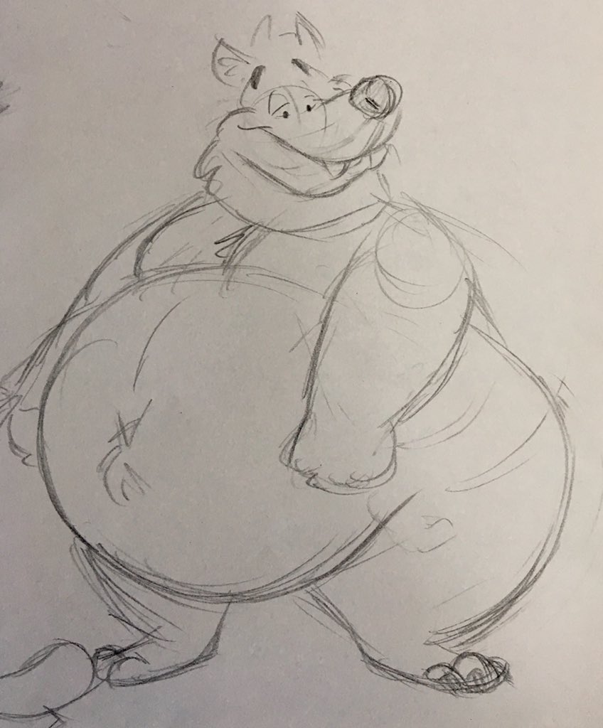 2019 anthro belly big_belly canid canine canis fangs fist flossing fur half-closed_eyes looking_away male mammal narrowed_eyes navel nude obese obese_anthro obese_male overweight overweight_anthro overweight_male praceph sketch smile solo standing wolf