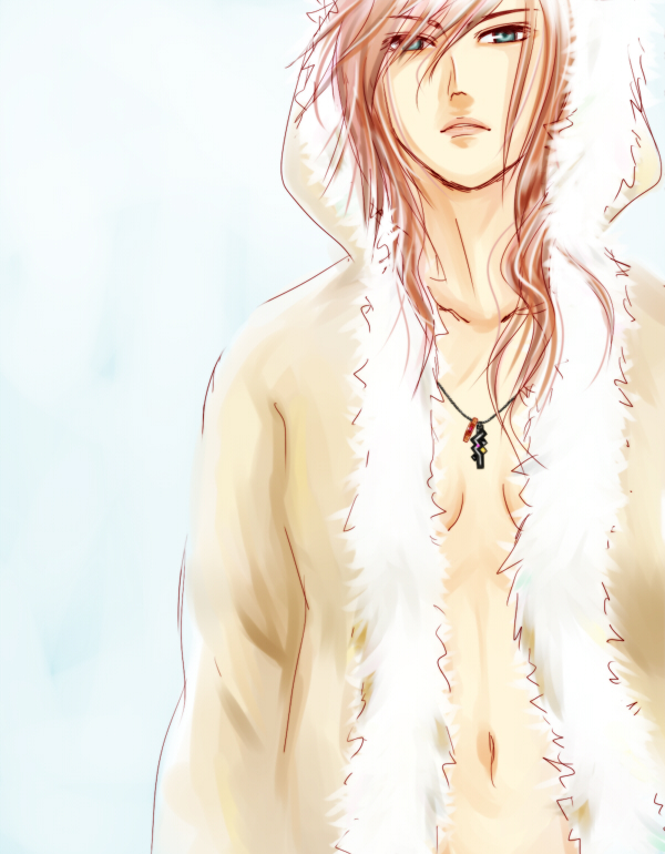 bad_id bad_pixiv_id blue_eyes booster517 coat final_fantasy final_fantasy_xiii jewelry lightning_farron necklace pink_hair solo