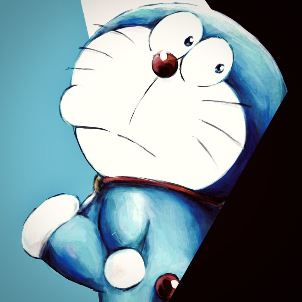 1:1 2021 bell blue_body blue_fur collar domestic_cat doraemon doraemon_(character) felid feline felis fur looking_at_viewer machine male mammal mouth_closed mt_tg one_leg_up raised_leg red_collar red_nose robot shaded solo whiskers white_body white_fur