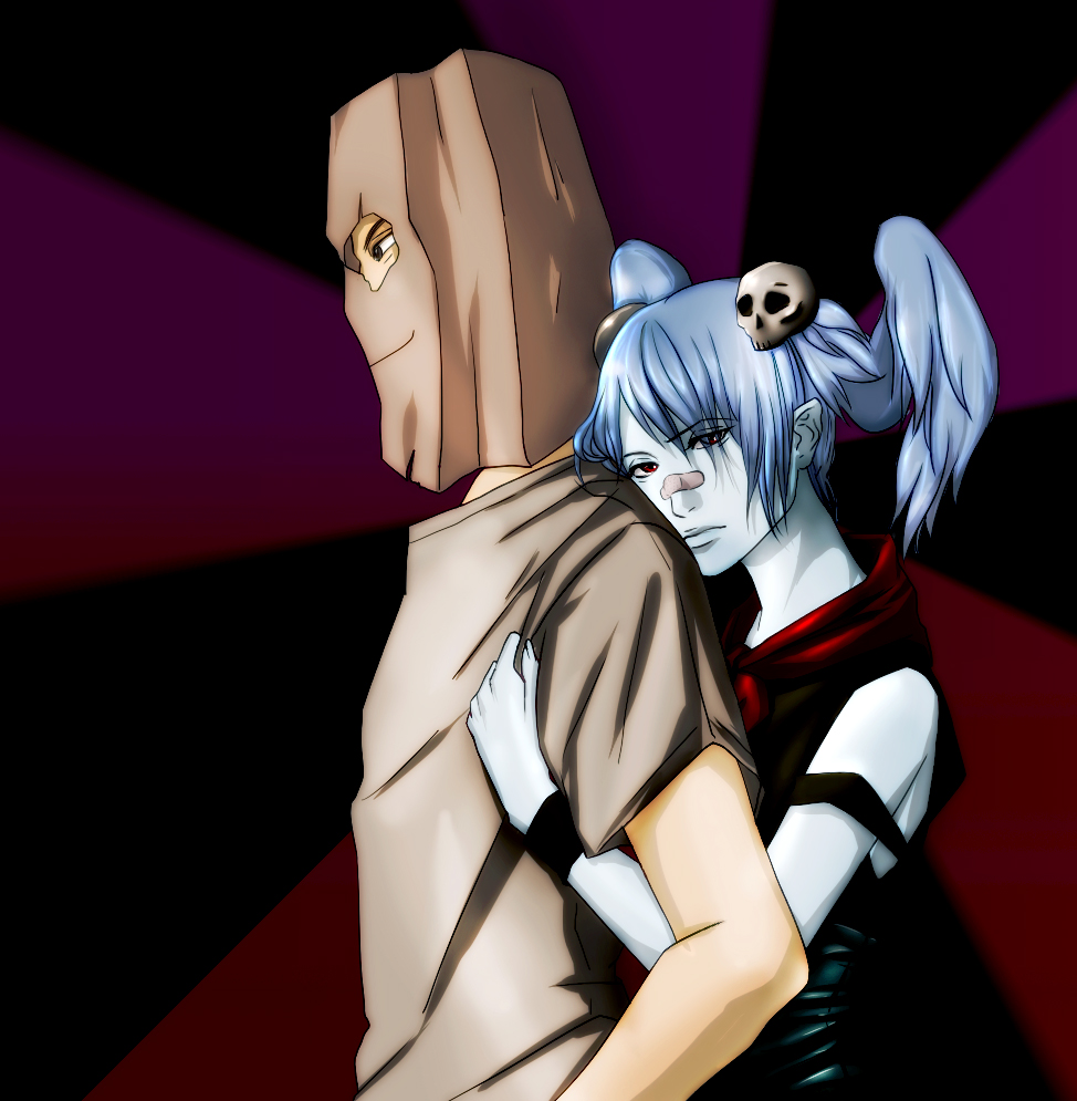 2-ch anonymous creepy-tan hug mascot molniya-kun ru-chans skull