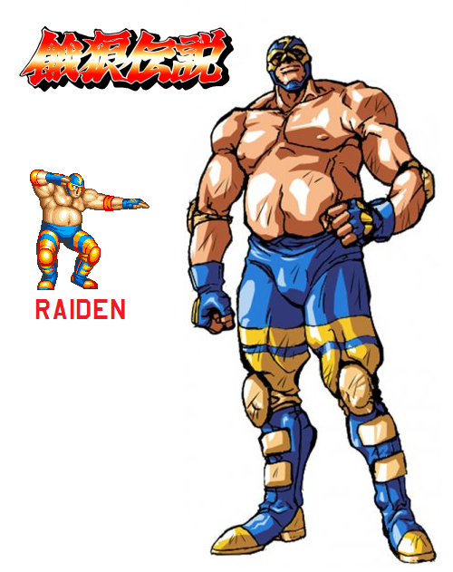 fat fat_man fatal_fury game garou_densetsu king_of_fighters mask muscle neo_geo raiden raiden_(fatal_fury) snk wrestling