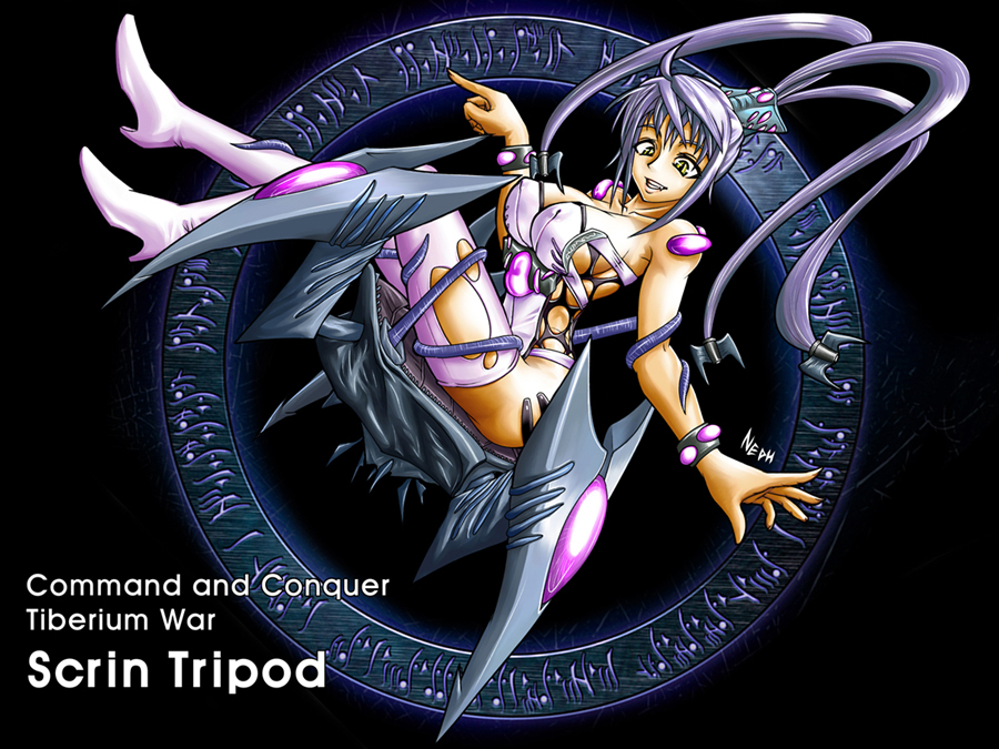 c&amp;c cnc command_and_conquer nephlite personification scrin tripod