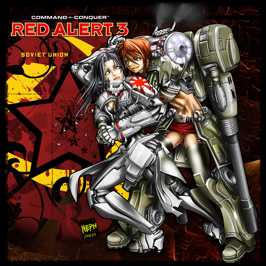 c&amp;c cnc command_and_conquer hammer_and_sickle nephlite personification ra red_alert red_alert_3 redalert soviet soviet_union yuri