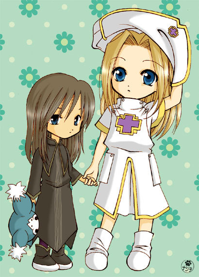 chibi crossover mieu mint_adenade stuffed_animal stuffed_toy tales_of_(series) tales_of_phantasia tales_of_the_abyss tear_grants