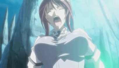 animated animated_gif bouncing_breasts breast_expansion breasts bursting_breasts huge_breasts large_breasts lowres oribe_mafuyu seikon_no_qwaser solo