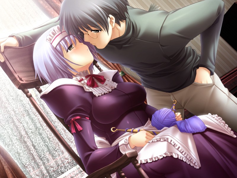 cg dream_soft female girl glasses maid natural_another_one_2nd_belladonna