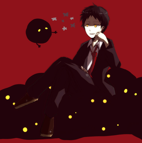 adachi_tohru adachi_tooru atlus formal monster necktie persona persona_4 shadow_(persona) spoilers suit tie yellow_eyes