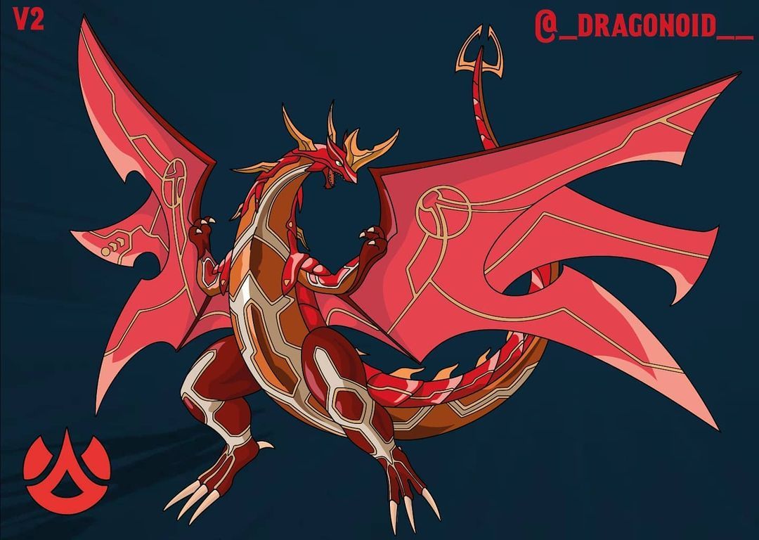 drago drago_(bakugan) dragon dragonid feral male model_sheet reference_image scalie solo
