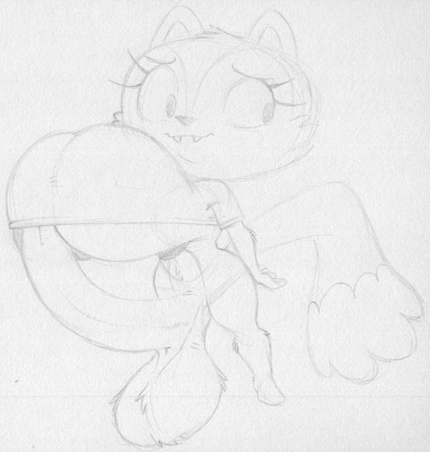 anthro balls big_balls big_breasts big_penis breasts candle_fox canid canine clothed clothing erection erection_under_clothing female fox genitals herm huge_balls huge_breasts huge_penis hyper hyper_balls hyper_breasts hyper_genitalia hyper_penis intersex kiff_(series) mammal monochrome panties penis sbshouseofpancakes shirt short_stack solo tenting topwear underwear