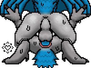 4:3 alphine anal anal_penetration anal_tugging animated anthro avian balls balls_deep big_balls bird bodily_fluids butt cum cum_in_ass cum_inside digital_media_(artwork) duo egg egg_in_ass egg_insertion genital_fluids genitals goo_creature gynomorph intersex intersex/intersex jazovyx low_res nails oviposition penetration penile penile_penetration penis penis_in_ass pixel_(artwork) pixel_animation short_playtime slime spread_wings tail tail_motion wings