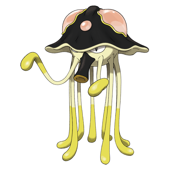 10_legs 1:1 2022 alpha_channel ambiguous_gender black_body black_eyes digital_drawing_(artwork) digital_media_(artwork) feral fungus generation_9_pokemon ken_sugimori multi_leg multi_limb mushroom mushroom_cap nintendo official_art pink_body pokemon pokemon_(species) solo tan_body tentacles toedscruel yellow_body