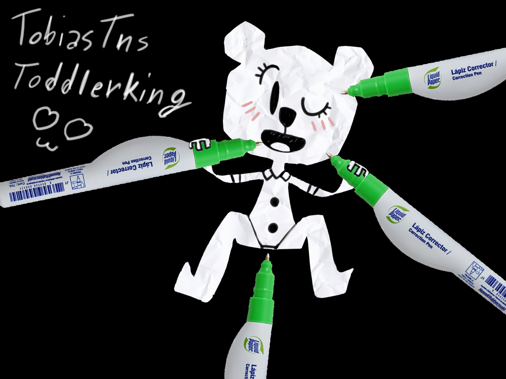 anthro bear blush bodily_fluids bukkake cartoon_network clothed clothing cum female genital_fluids mammal one_eye_closed open_mouth open_smile paper pen smile solo spread_legs spreading teri_(tawog) the_amazing_world_of_gumball tobiastns_(artist) white_body wink