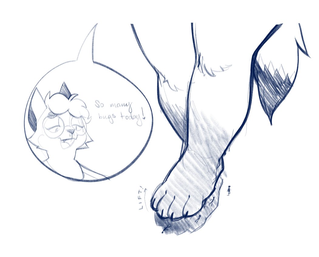 &lt;3 2023 4_toes anthro canid canine cheek_tuft claws crush cutaway cute_fangs dialogue dipstick_tail english_text erin_(quakeroc) eyebrows eyelashes eyewear facial_tuft feet female foot_crush fox glasses group knee_tuft leg_markings leg_tuft macro magnetiorchid mammal markings nonbinary_(lore) open_mouth red_fox simple_background sketch socks_(marking) sound_effects speech_bubble tail tail_markings tail_tuft text toe_claws toes tuft white_background