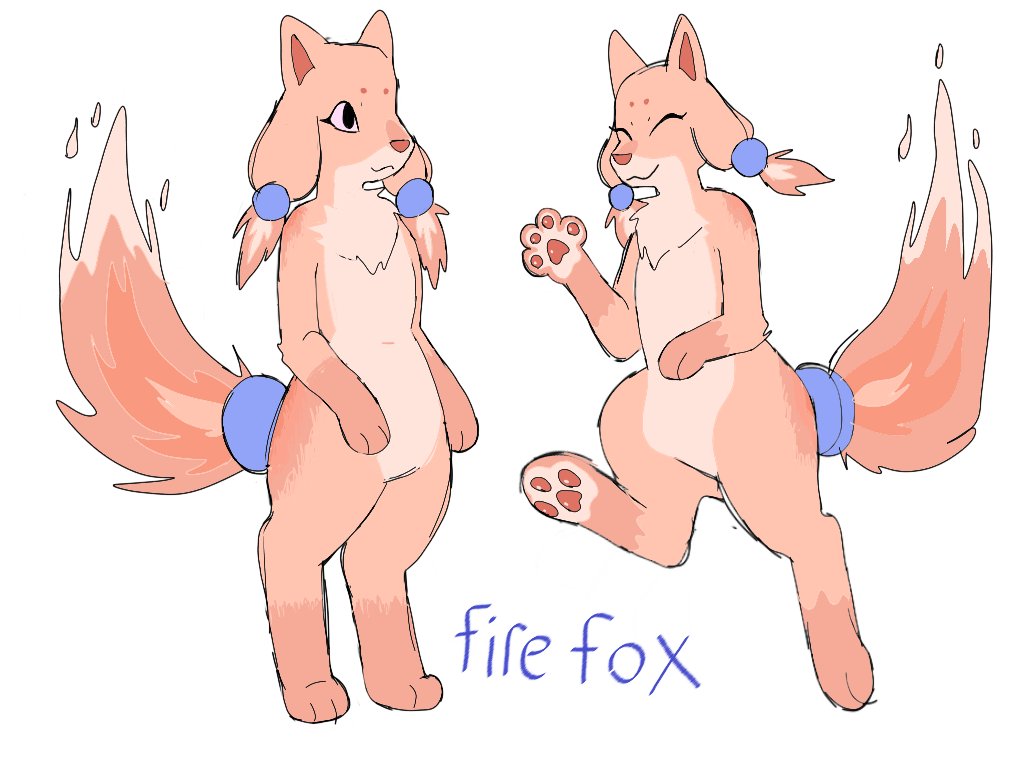 2019 4:3 anthro biped blue_clothing canid canine character_name chest_tuft clothing colored_sketch digital_drawing_(artwork) digital_media_(artwork) digitigrade eyes_closed featureless_crotch fire firefox firefox_(character) flaming_hair flaming_tail flat_colors fox fur fur_markings gloves_(marking) hair happy leg_markings mammal markings multicolored_ears nude orange_body orange_ears orange_fur orange_inner_ear orange_nose orange_pawpads orange_tail pawpads paws pseudo_hair puppkittyfan1 red_body red_ears red_fox red_fur red_hair red_pawpads red_tail simple_background sketch smile socks_(marking) solo standing tail tail_markings tan_body tan_fur tan_hair tan_tail text tuft two_tone_ears white_background