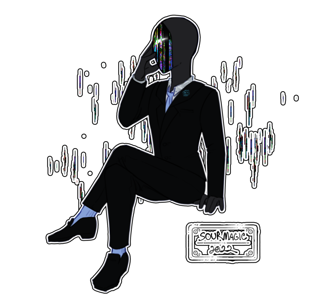 android clothing dress_shirt dress_shoes glitch humanoid machine male necktie not_furry prototype robot screen screen_face shirt solo sourmagic suit the_manager topwear