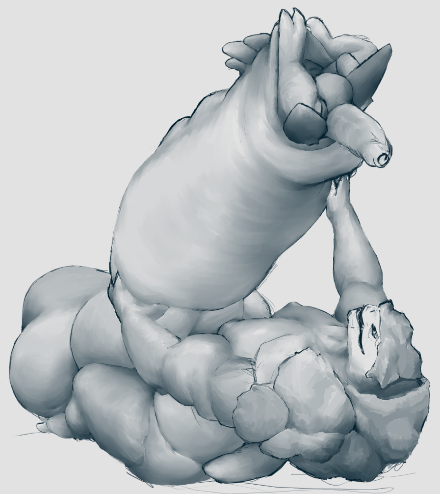 2_toes alien anthro balls big_balls big_penis bulge cock_vore duo feet foreskin genitals halo_(series) huge_balls huge_penis humanoid hyper hyper_balls hyper_genitalia hyper_penis knot krogan lying male male/male male_pred male_prey mass_effect microsoft moobs muscular on_back pecs penile penis quad_balls sangheili scales scales_on_shoulder size_difference slightly_chubby small_tail stretched_foreskin tail toes verdrusk vore xbox_game_studios