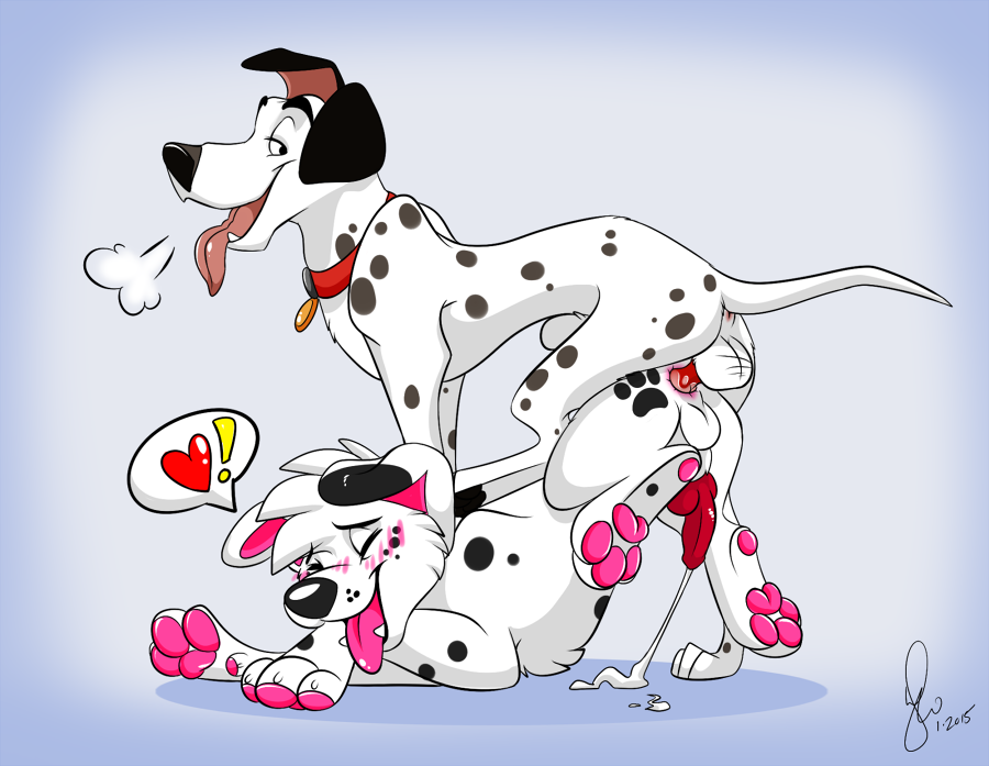 &lt;3 101_dalmatians air_puff anal anal_penetration animal_genitalia animal_penis anthro anthro_on_feral anthro_penetrated anus balls bestiality black_nose black_spots blush blush_lines bodily_fluids button_ears canid canine canine_genitalia canine_penis canis collar collar_only collar_tag cum cum_on_ground cum_while_penetrated dalmatian disney doggystyle domestic_dog duo feral feral_penetrating feral_penetrating_anthro floppy_ears footprint from_behind_position fur genital_fluids genitals intraspecies intraspecies_bestiality knot male male/male male_penetrated male_penetrating male_penetrating_male mammal markings nude pawpads pawprint pawprint_marking penetration penis pink_inner_ear pink_pawpads pink_tongue pongo pup1k red_collar red_penis sex speech_bubble spots spotted_body spotted_fur tongue tongue_out toony whisker_markings white_body white_fur wintersnowolf