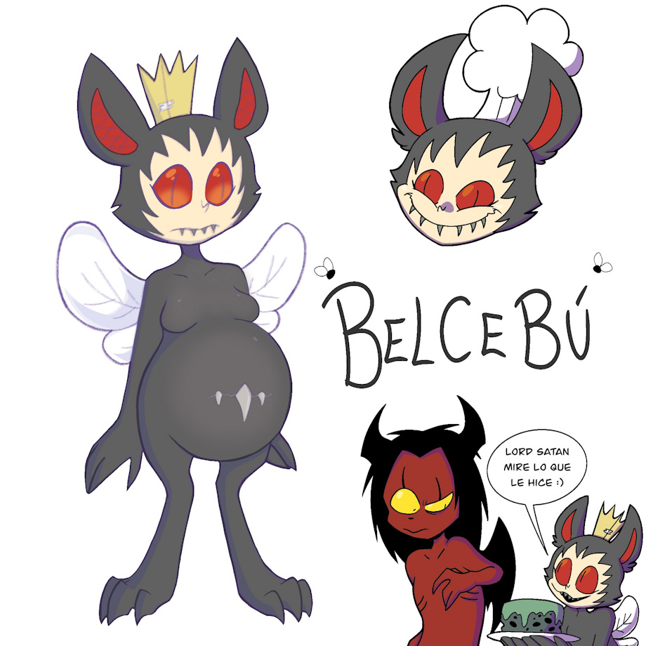 beelzebub chef demon duo female fly_(disambiguation) food male male/female mini_comic queen royalty satan tvcrip