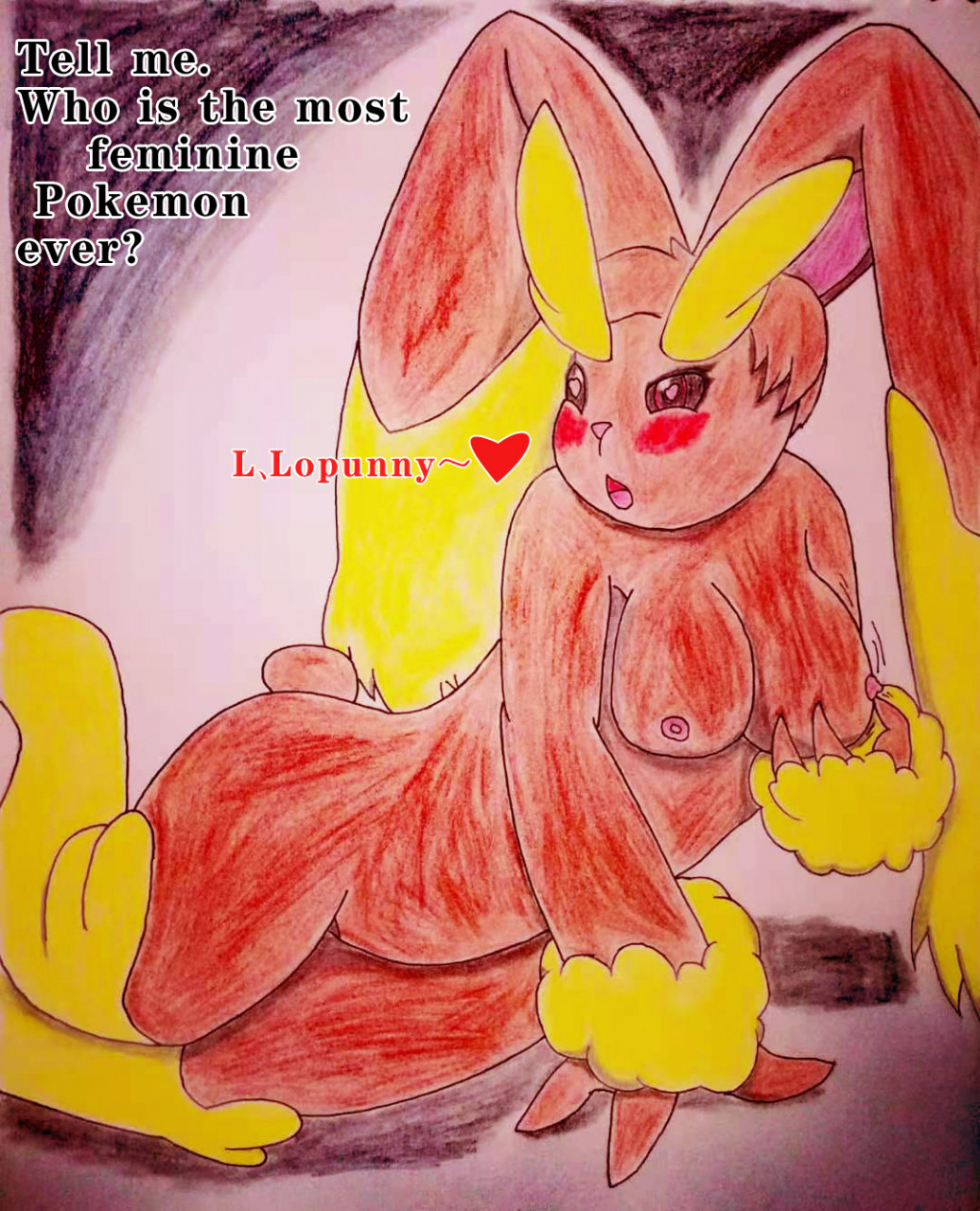 breasts brown bunny_girl butt domestic_rabbit female fluffy gender_transformation generation_4_pokemon girly growth hi_res human invalid_tag lagomorph leporid lop_rabbit lopunny mammal manichi9918 nintendo nude oryctolagus pokemon pokemon_(species) rabbit tail trans_(lore) transformation