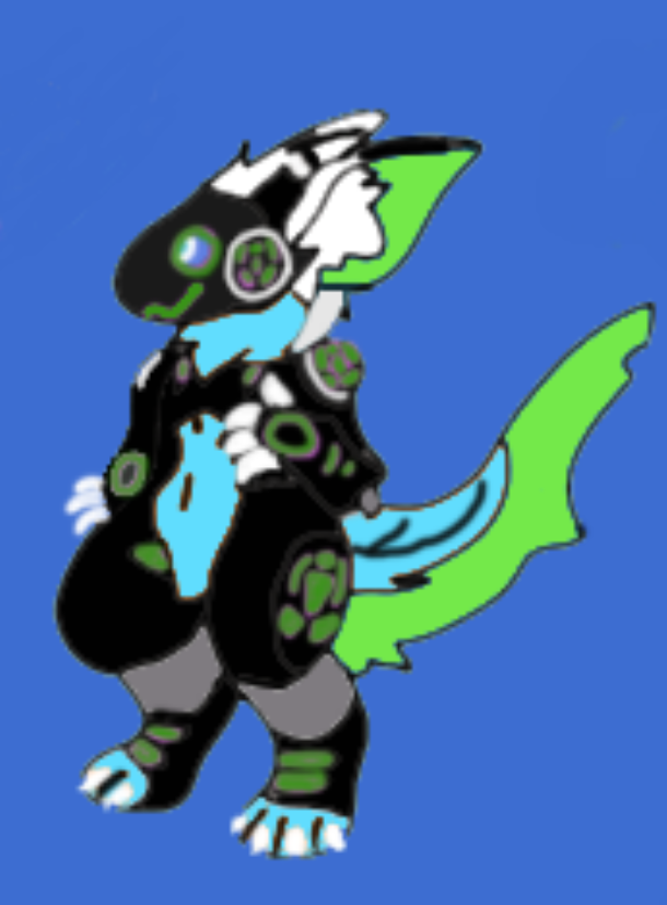 anthro dutch eeveethefennix machine male protogen solo