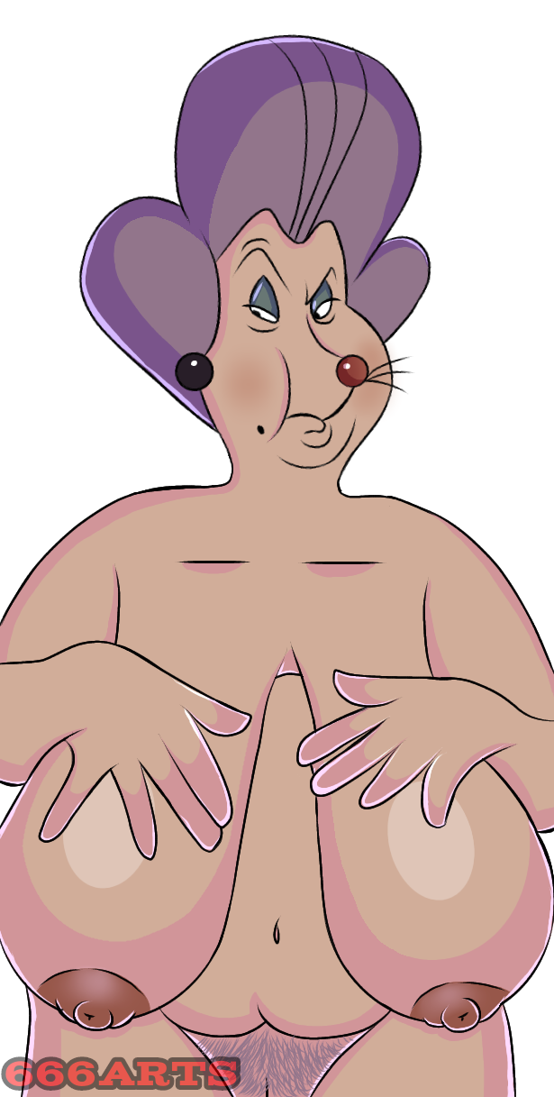 666arts an_american_tail anthro big_breasts breasts don_bluth ear_piercing elderly_anthro elderly_female eyeshadow female frown gussie_mausheimer hand_on_breast hi_res looking_away makeup mammal markings mole_(marking) mouse murid murine navel nipples obese obese_anthro obese_female old overweight overweight_anthro overweight_female piercing pubes rodent simple_background solo watermark whiskers white_background