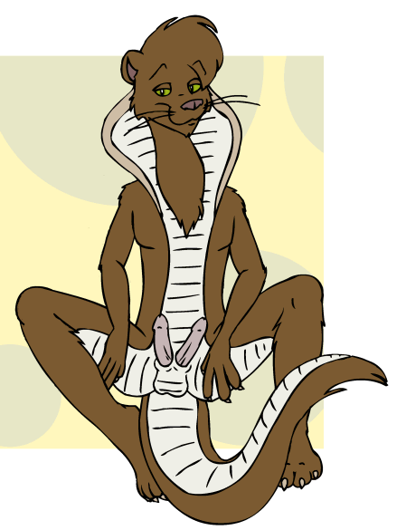 cobra erection forked_penis genitals herpestid hybrid mammal mongoose penis reptile richard_(tabbiewolf) scalie snake tabbiewolf