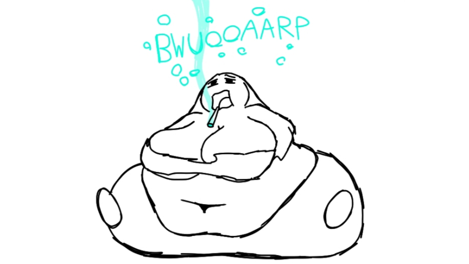 big_breasts bloated bloating blue_smoke breasts burping clothing drugs female gas kasa_beanie marijuana obese obese_female onomatopoeia overweight overweight_female rough_sketch smoke solo sound_effects text topwear torn_clothing torn_topwear wide_hips