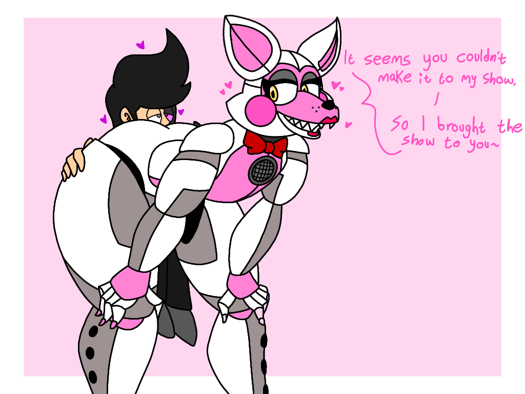 anal animatronic anthro big_butt butt canid canine clothed clothing digital_media_(artwork) duo enderbendr enderman evander_(endrslendr) female five_nights_at_freddy's fox funtime_foxy_(fnaf) hair human machine male mammal microsoft minecraft mojang oral rimming robot scottgames sex simple_background smile text thick_thighs white_body wide_hips xbox_game_studios yellow_eyes