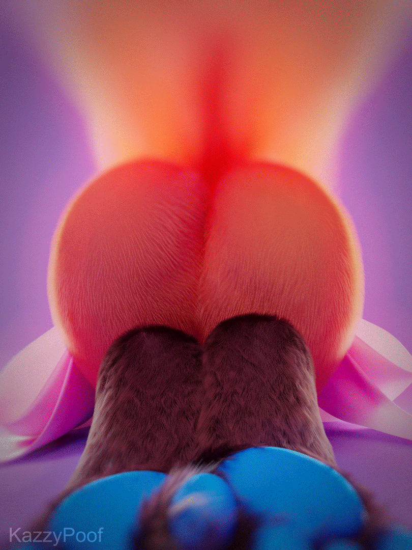 3d_(artwork) 3d_animation 4_toes albazcythe ambiguous_gender animated anthro ass_up bottomless butt butt_focus canid canine clothed clothing digital_media_(artwork) feet fennec fox fur jasper_(pizzacow) kazzypoof looking_at_viewer mammal multicolored_body multicolored_fur orange_body paws presenting presenting_hindquarters realistic seductive short_playtime simple_background solo tail toes