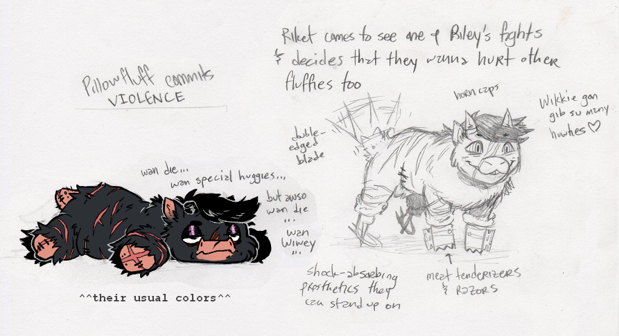 &lt;3 2022 ambiguous_gender amputee baby_talk back_scar black_body black_fur black_horn black_mane digital_drawing_(artwork) digital_media_(artwork) disability docked_tail english_text facial_scar federalchemical1728 feral fluffy_pony fluffy_pony_(species) frown fur graphite_(artwork) handwritten_text horn leg_scar lying mammal mane mastectomy_scar meat_tenderizer narrowed_eyes nonbinary_(lore) pencil_(artwork) pink_scar prosthetic prosthetic_leg prosthetic_limb quadruple_amputee razor_blade riket_(federalchemical1728) scar scars_all_over short_tail simple_background smile solo standing stump_scar tail tail_motion tailwag text traditional_media_(artwork) white_background