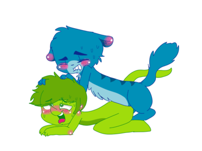 anal anal_penetration blue_body blue_fur blush body_blush doggystyle duo ear_blush eyes_closed feral feral_on_feral feral_penetrated feral_penetrating feral_penetrating_feral from_behind_position fur gecko green_body green_eyes green_hair hair hasbro herpestid littlest_pet_shop littlest_pet_shop_(2012) lizard low_res lu-lucario male male/male male_penetrated male_penetrating male_penetrating_male mammal mongoose penetration reptile scalie sex shoulder_blush simple_background sunil_nevla tongue tongue_out vinnie_terrio white_background