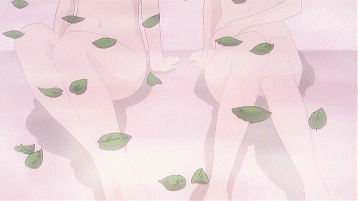 akashiya_moka animated animated_gif breasts cap dvd gif lowres nude rosario+vampire screencap sendo_yukari sendou_yukari