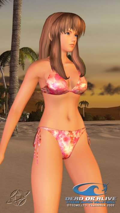 bathing beach bikini dead_or_alive hitomi suit swimsuit