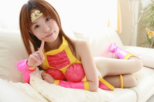 asian cosplay female girl gowcaizer japanese karin_son lowres photo women