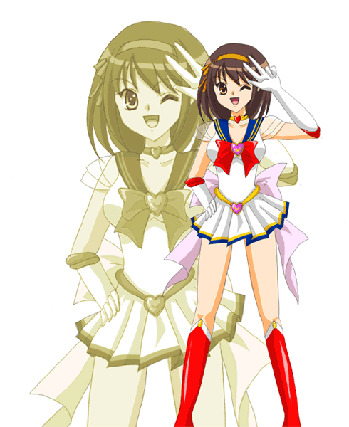bishoujo_senshi_sailor_moon cosplay sailor_moon sailor_moon_(cosplay) suzumiya_haruhi_no_yuuutsu wink