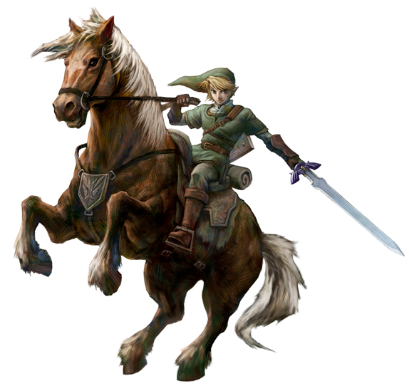 artist_request epona holding holding_sword holding_weapon horse left-handed link male_focus master_sword pointy_ears reins shield solo sword the_legend_of_zelda the_legend_of_zelda:_twilight_princess weapon