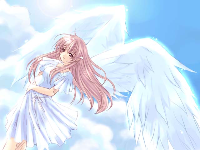 angel long_hair tagme wings