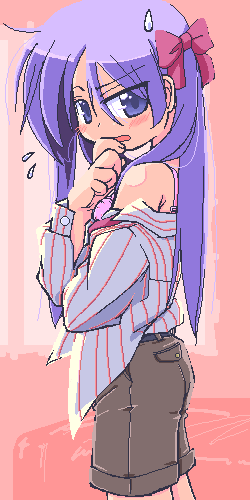 artist_request hiiragi_kagami lowres lucky_star oekaki solo twintails