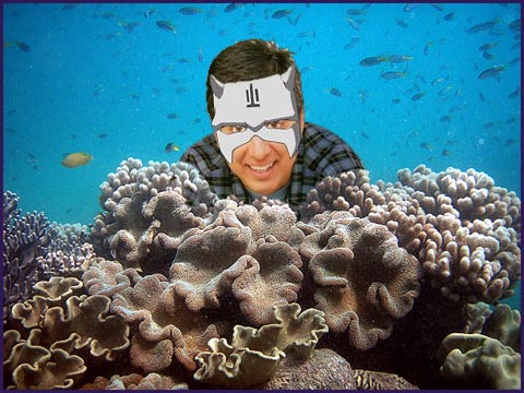 4chan lowres parody photoshop ray_romano underwater underwater_ray_romano utawareru_mono utawarerumono what