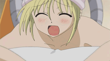 animated animated_gif hayate_no_gotoku! lowres massage sanzen'in_nagi screencap sexually_suggestive solo