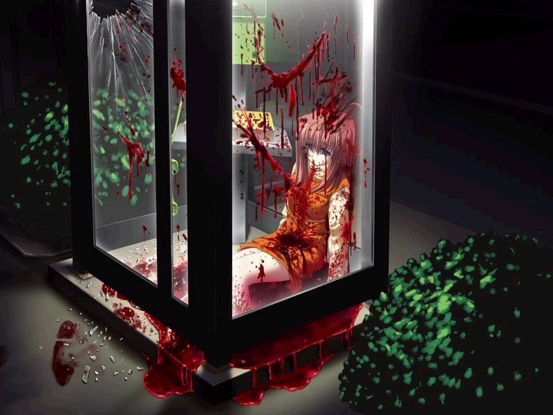 3days blood dark death fujimi_tamaki guro phone phone_booth