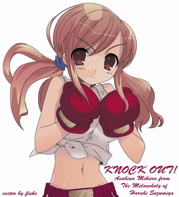 asahina_mikuru boxing suzumiya_haruhi_no_yuuutsu tagme vector_trace