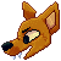 1:1 2017 alpha_channel ambiguous_form ambiguous_gender black_nose brown_body brown_fur brown_inner_ear canid canine digital_media_(artwork) eyebrows fangs fox fur gregg_lee headshot_portrait jaspering low_res male_(lore) mammal night_in_the_woods open_mouth pixel_(artwork) portrait shaded simple_background snout solo teeth thumbnail transparent_background upscale yellow_sclera