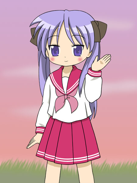 hiiragi_kagami lucky_star school_uniform seifuku serafuku