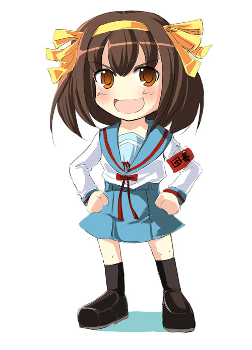 school_uniform seifuku serafuku suzumiya_haruhi suzumiya_haruhi_no_yuuutsu