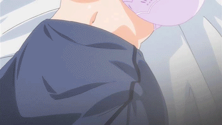 animated animated_gif armpits arms_up ass assisted_exposure back backboob bangs bed_sheet blush bouncing_breasts bra breasts bursting_breasts close-up closed_eyes clothes_lift grey_eyes grey_hair half_updo huge_breasts indoors jewelry kiyosato_misako lace lace-trimmed_bra lifted_by_another lingerie long_hair lowres lying mature mole mole_under_eye multiple_girls navel necklace nipples on_back on_bed open_mouth pencil_skirt raised_eyebrows rensa_byoutou screencap skirt solo_focus sweater sweater_lift underwear undressing wakota_haruna wardrobe_malfunction white_bra wince yuri